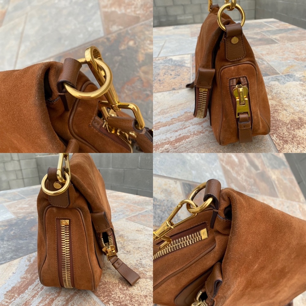 SOLD Tom Ford Suede Leather Jennifer Crossbody - Picture 9 of 15